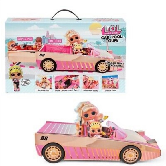 New L.O.L. Surprise Car Pool Coupe with Doll - Picture 7 of 7